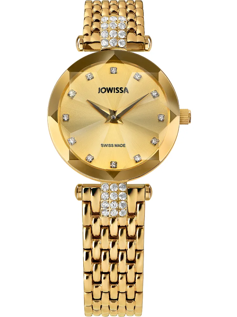 Jowissa J5.629.S montre Femme en cristal scintillant et acier argenté
