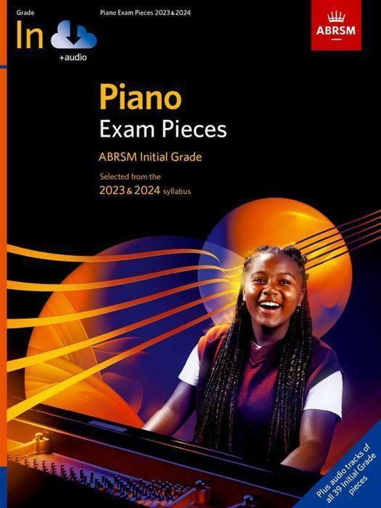 Abrsm: Piano Exam Pieces 2023 & 2024, ABRSM Initial Grade, w