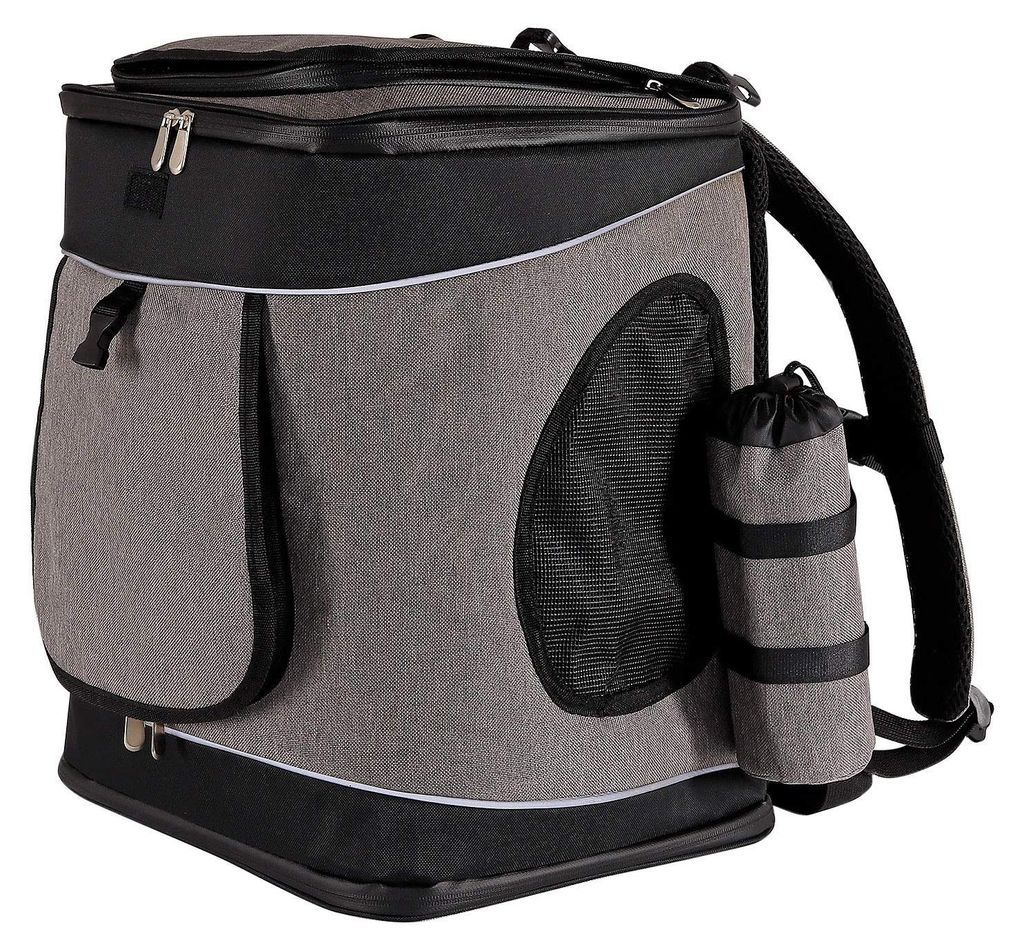 lionto pet backpack, prodyšný batoh pro psy s karabinou, Obrázek produktu 