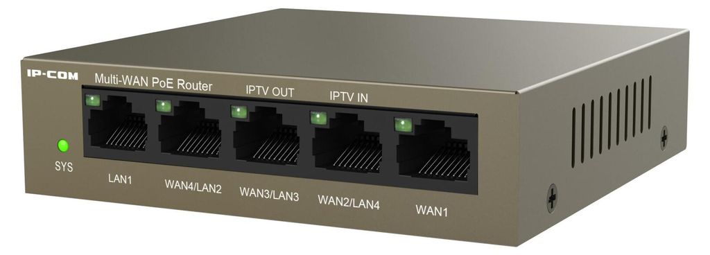Router Ip-Com PoE M20-PoE z 5 portami Gigabit Ethernet Zdjęcie produktu 