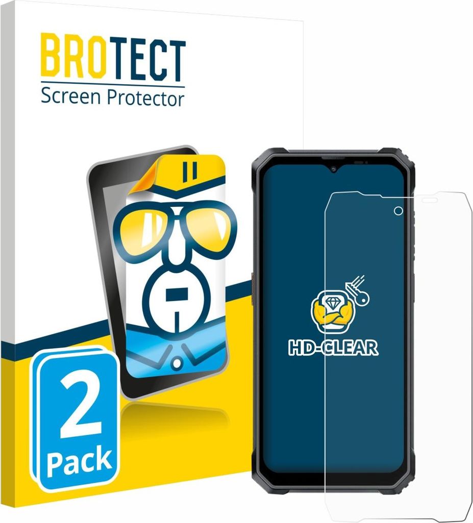 2x Für Blackview BL7000 Schutzfolie BROTECT Displayschutz Display Schutz Folie Klar Transparent