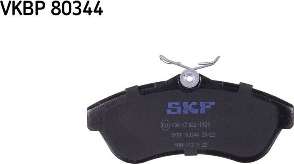 SKF VKBP 80344 Bremsbelagsatz, Scheibenbremse OE E172282 kompatibel mit C2, C3