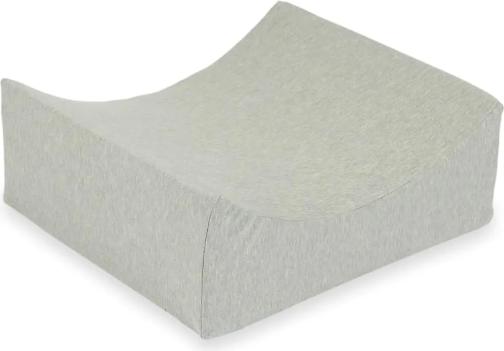 Culla da Gioco in Schiuma Grigio Chiaro - Sicurezza e Relax per Bambini