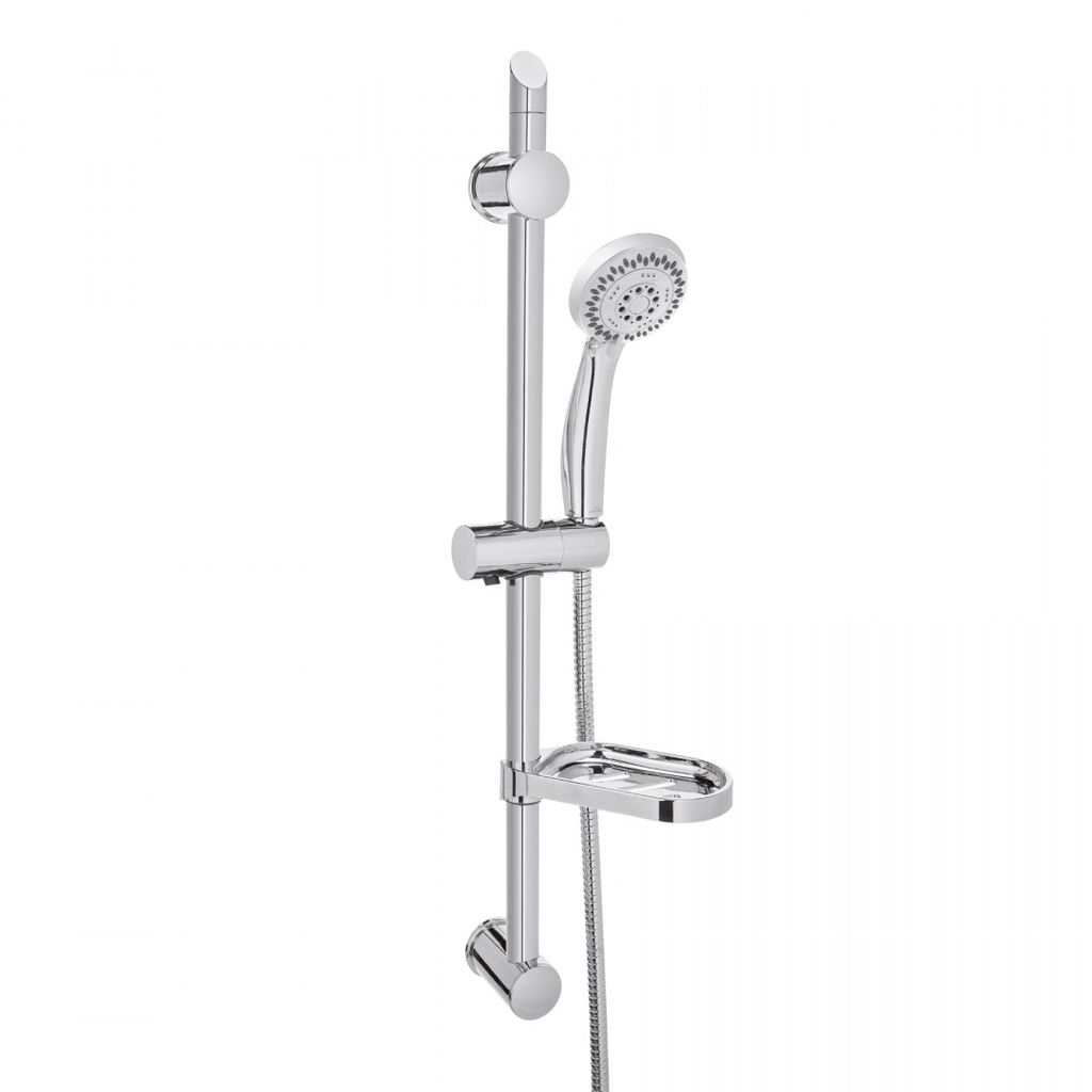 Set doccia design Esla 5F, cromo 65 cm Immagine del prodotto 