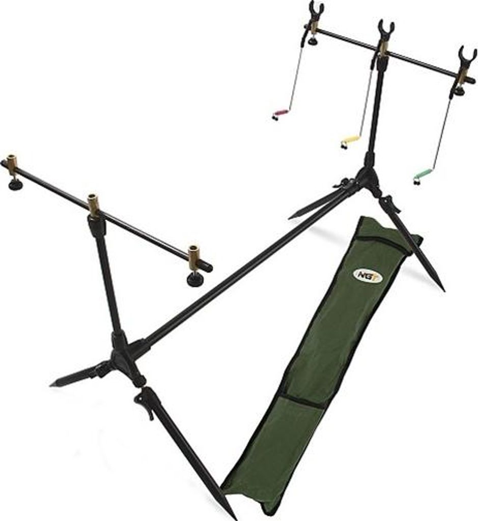 Angling Pursuits Rutenhalter 3 Ruten Rod Pod Deluxe