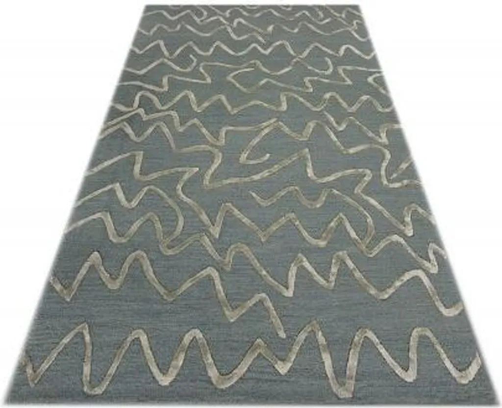 Couverture sensorielle Bella bleu clair 122x183 cm en coton respirant