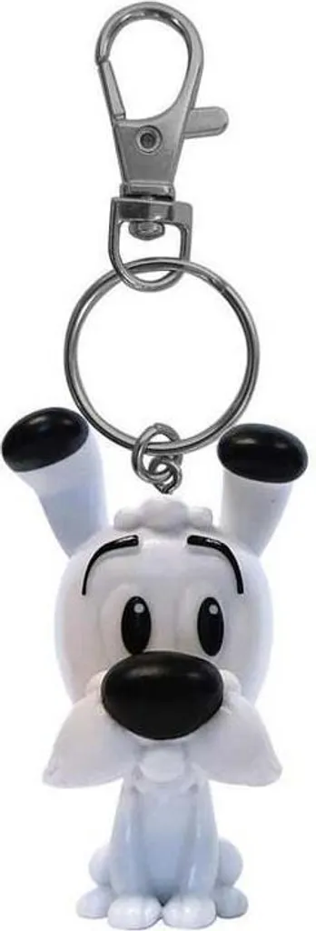 Plastoy Portachiavi Idefix Chibi Argento - Spedizione Rapida