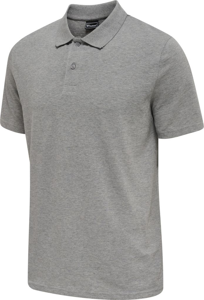 hummel hmlRED STRETCH POLO - GREY MELANGE - M