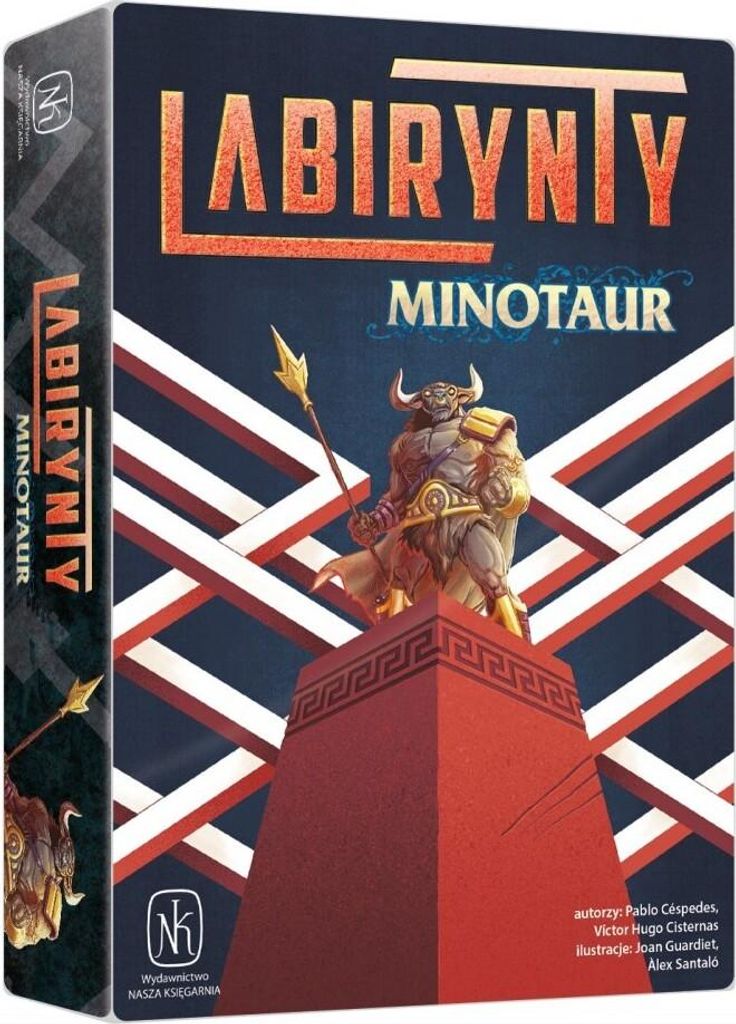 Gesellschaftsspiel Labirynty Minotaur