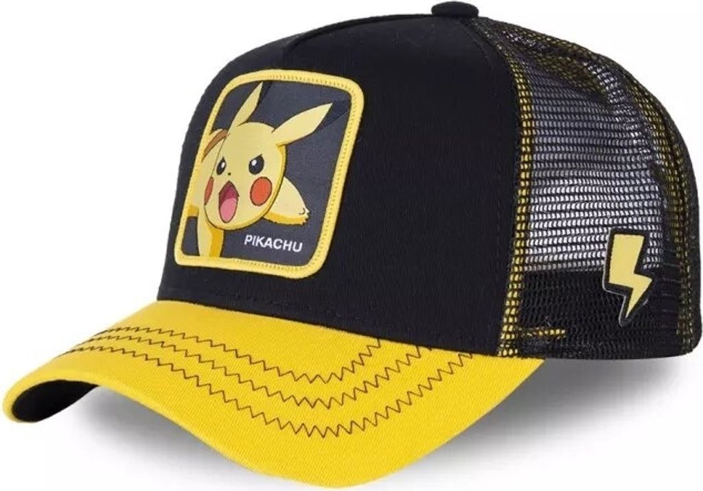 Capslab Pokemon schwarze Kappe