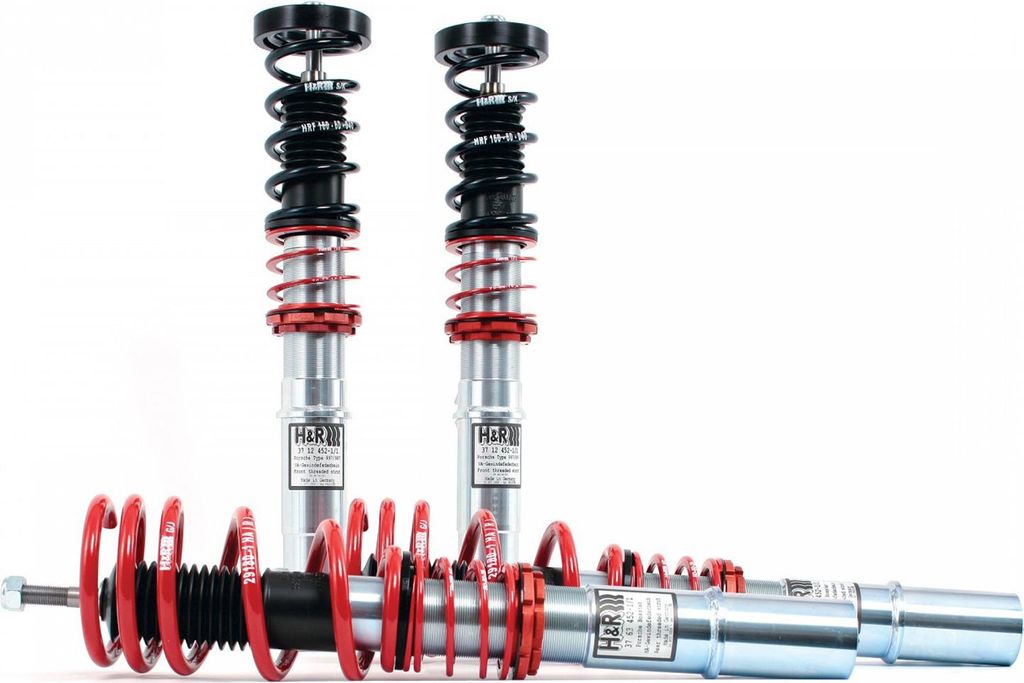 H&R Monotube Gewindefahrwerk Fahrwerk für Porsche 911 GT2 996 2WD Bj. 2000-