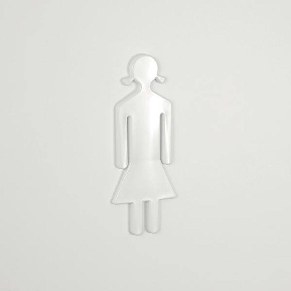 pba 01 Symbol Damen aus Nylon, 150x60mm