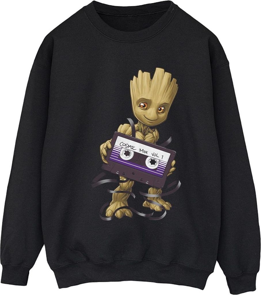 Marvel - "Guardians Of The Galaxy" Sweatshirt für Damen BI19314 (M) (Schwarz)