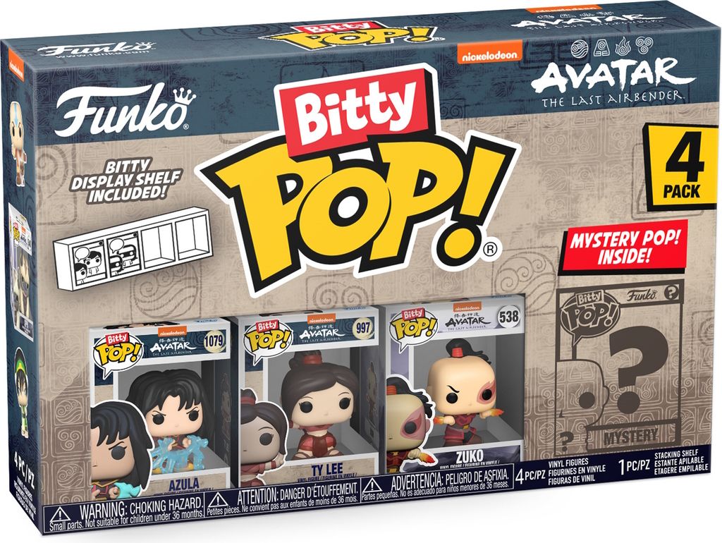 Avatar The Last Airbender - Azula Ty Lee Zuok Bitty Pop! Funko