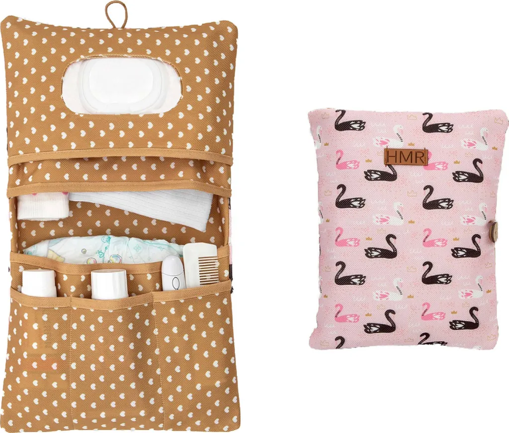 Organizer Borsa Cosmetica 2in1 Hamur Home Swan | Praticità per Mamme