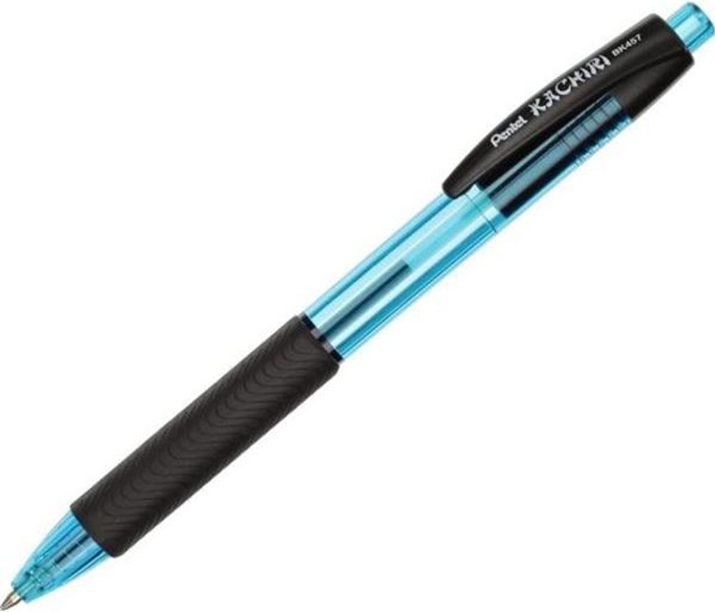 Pero kuličkové Pentel Kachiri BK 457 A-C, 0,7 mm, modré Zdjęcie produktu 