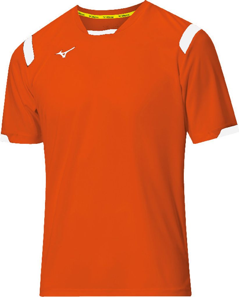 Mizuno Unisex TEAM PREMIUM GAME SHIRT - X2FA9A02, Farbe:Orange, Textil:L