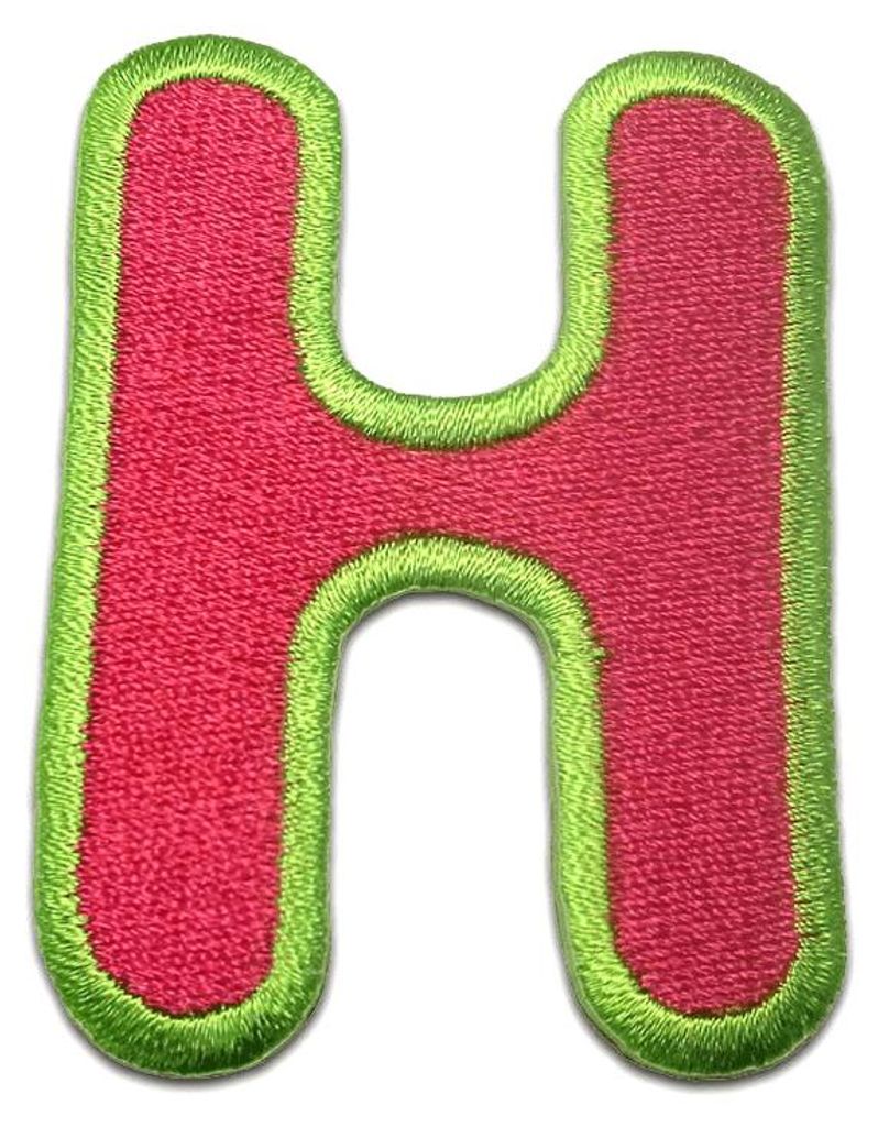 Buchstabe H - 6.2x4.6cm: Alphabet Buchstaben Einzeln Produktbild 