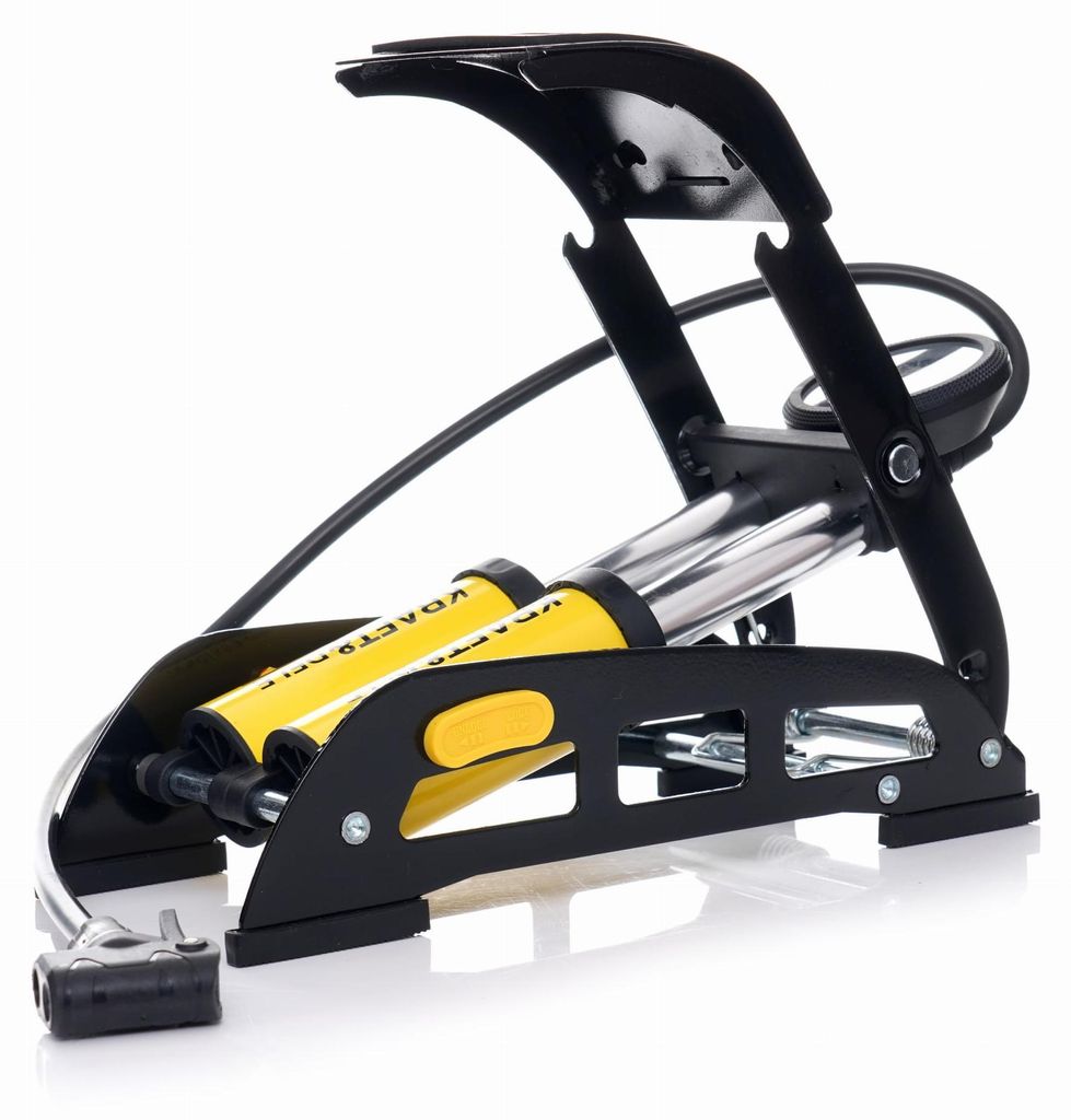 Pompe à pied Kraft&Dele KD11824 avec manomètre Image du produit 
