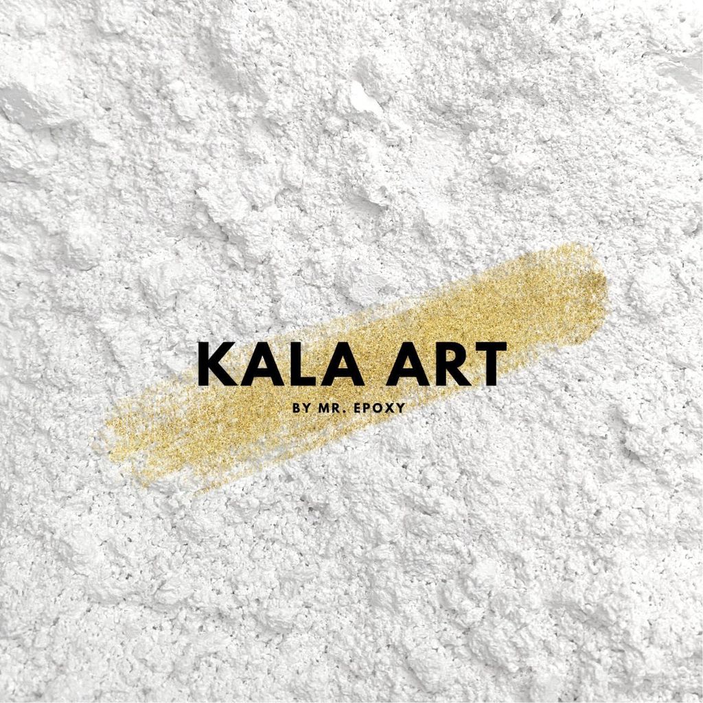 Kala Art Marmormehl Calciumcarbonat 25kg - Strahlend Weiß & Produktbild 