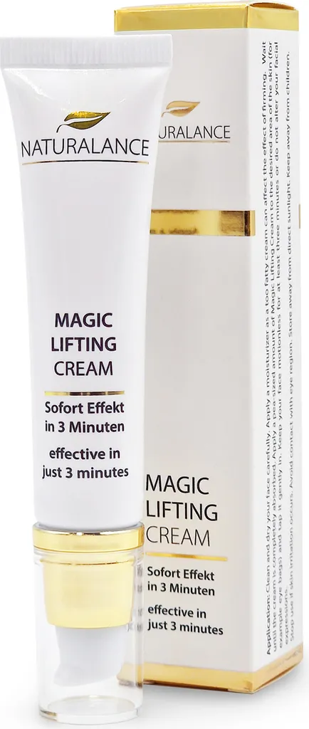 Crème Visage Effet Lifting Immédiat 15ml - Naturalance Soin Régénérant
