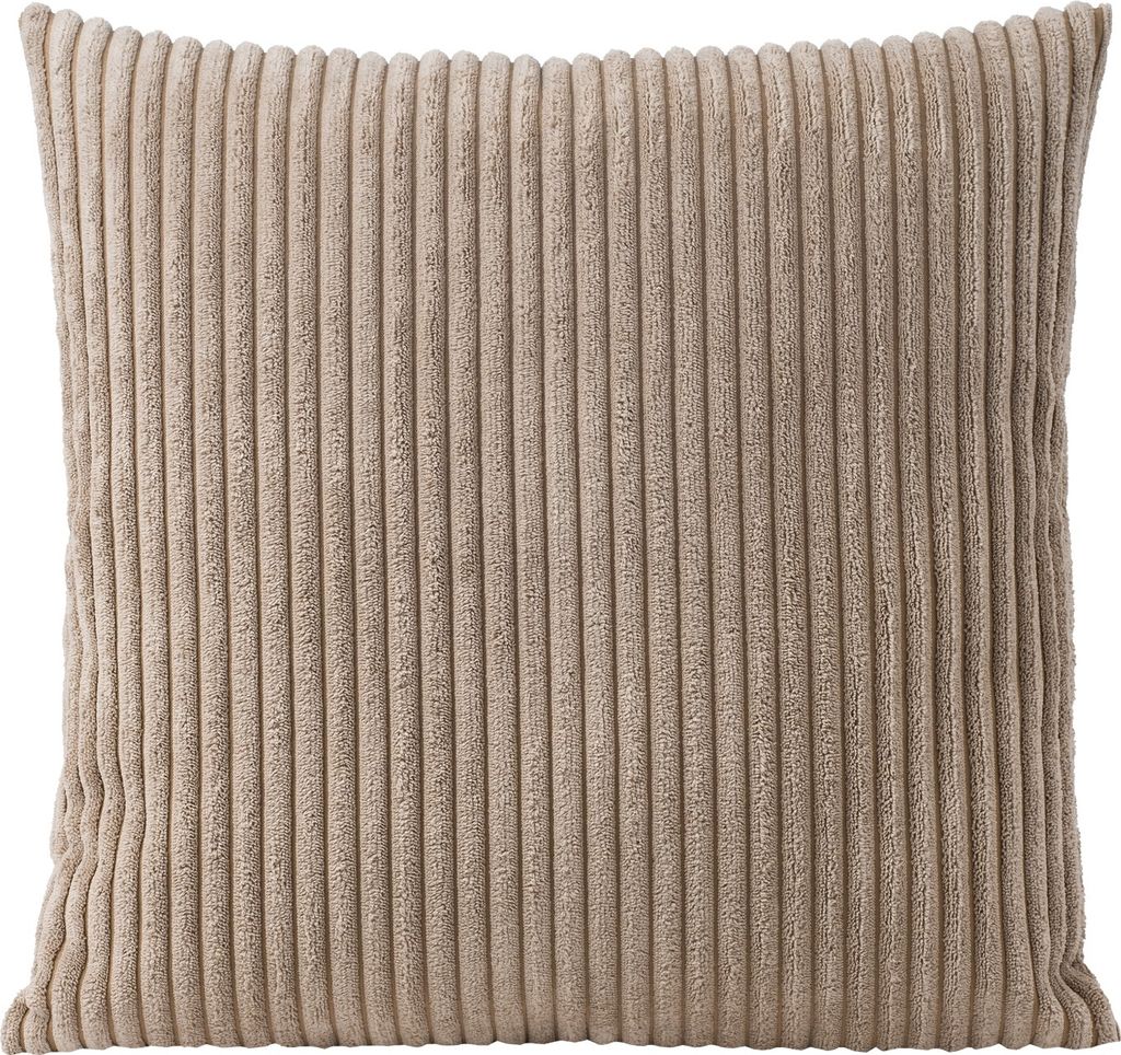 Kissenhülle - Taupe - 50 x 50 cm - mit Reißverschluss - Produktbild 