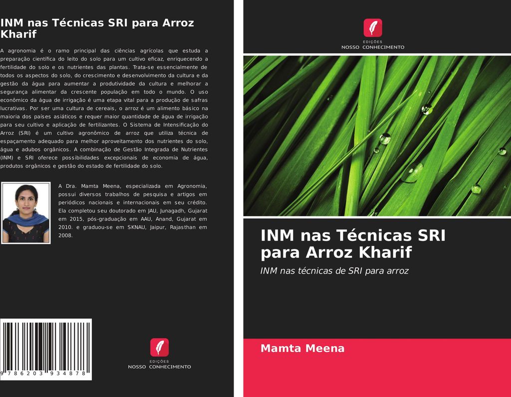 INM nas Técnicas SRI para Arroz Kharif