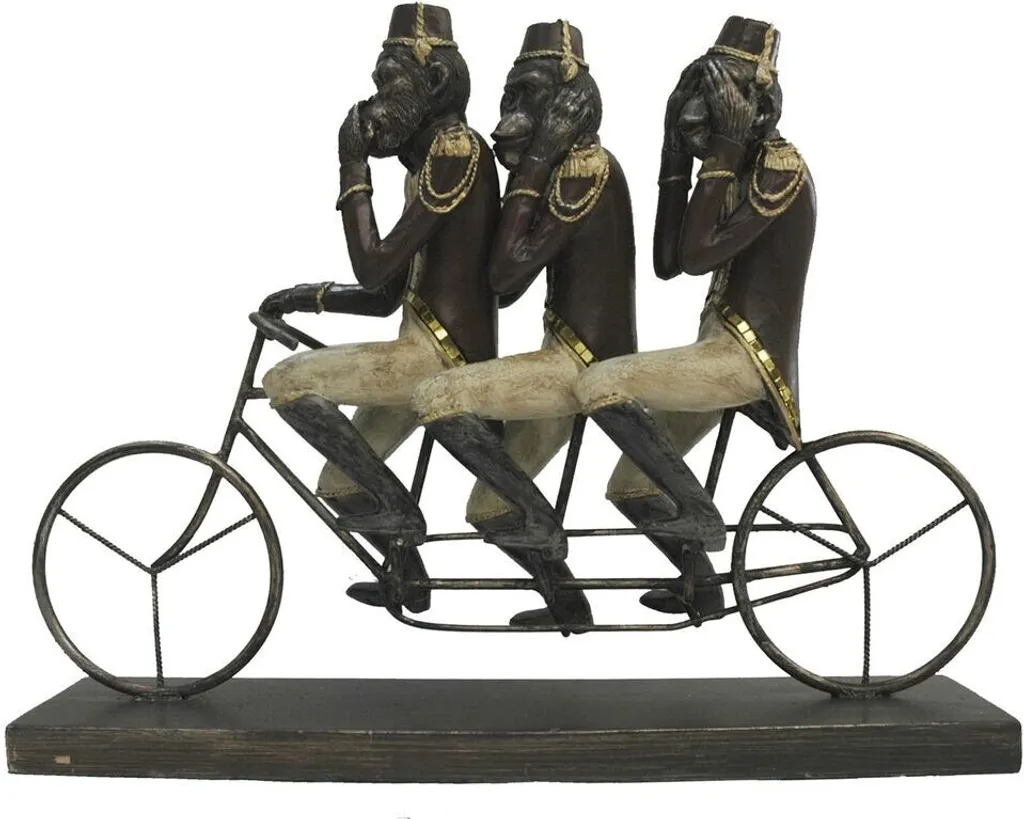 Objet de Décoration Intérieure Singe Colonial pour Salon et Bureau 40cm