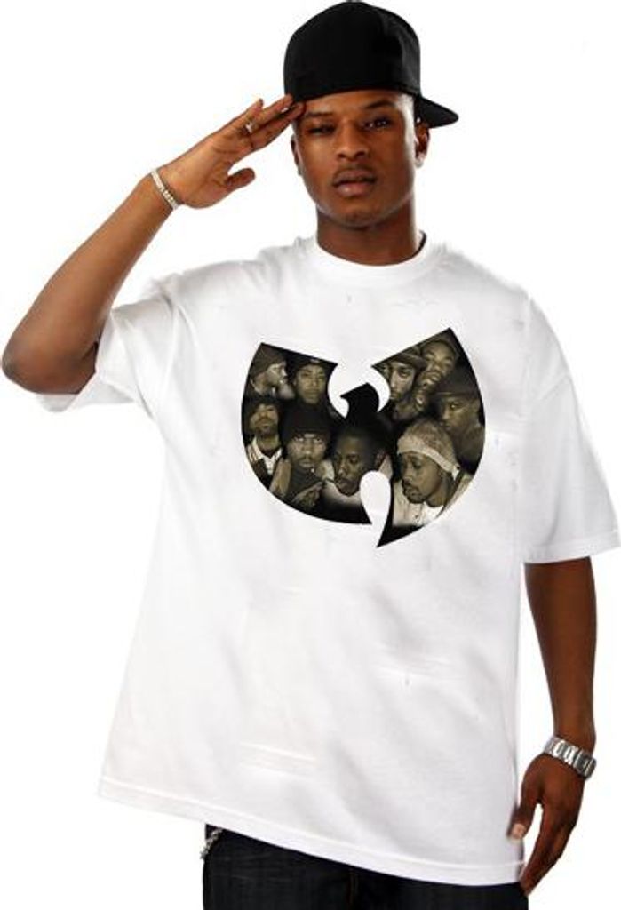 Wu-Wear Herren T-Shirt Wu-Wear Crew Tee WU013 Weiß White XXL