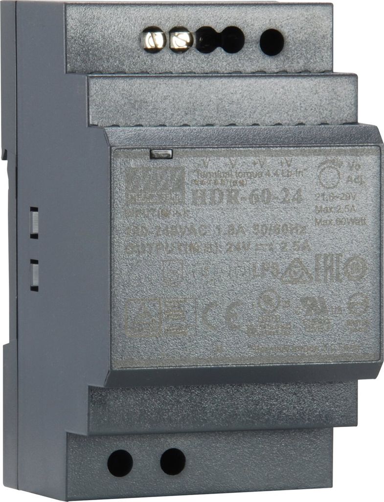 LevelOne ind. Netzteil POW-2421 24VDC 60W DIN-Schiene