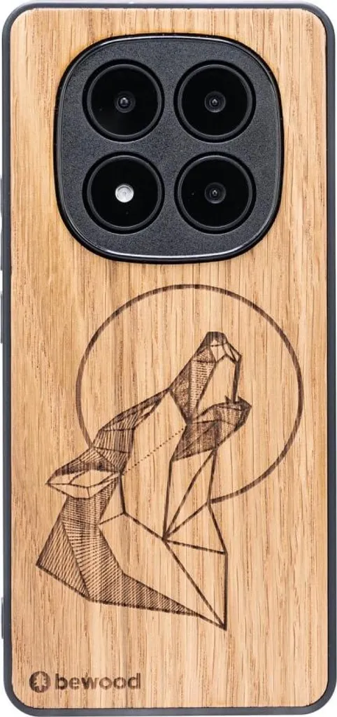 Custodia Xiaomi Redmi Note 14 Pro 5G in Legno - Bewood Wolf Oak