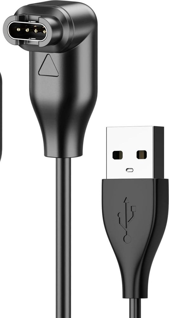 2 Stück Ladekabel für Garmin Uhr Ladekabel, 100cm/3,3ft USB-C Winkel Ladegerät für Garmin Fenix/Venu/Forerunner/Instinct/Vivoactive/Approach Se...