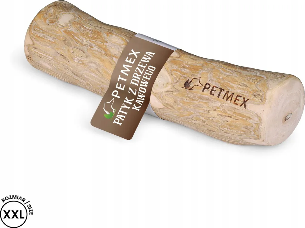 PETMEX Bastoncino Caffè XXL: Antistress Naturale per Cani Giganti e Forti