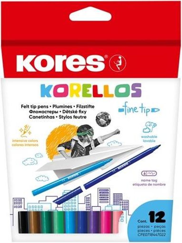 Kores FS29013 Penna con punta in fibra Kores "Korello", Immagine del prodotto 