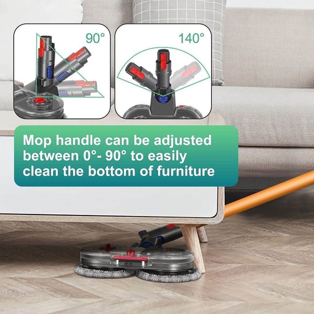Elektrischer Wischaufsatz für Dyson V11 V10 V8 V7 V15 Produktbild 4