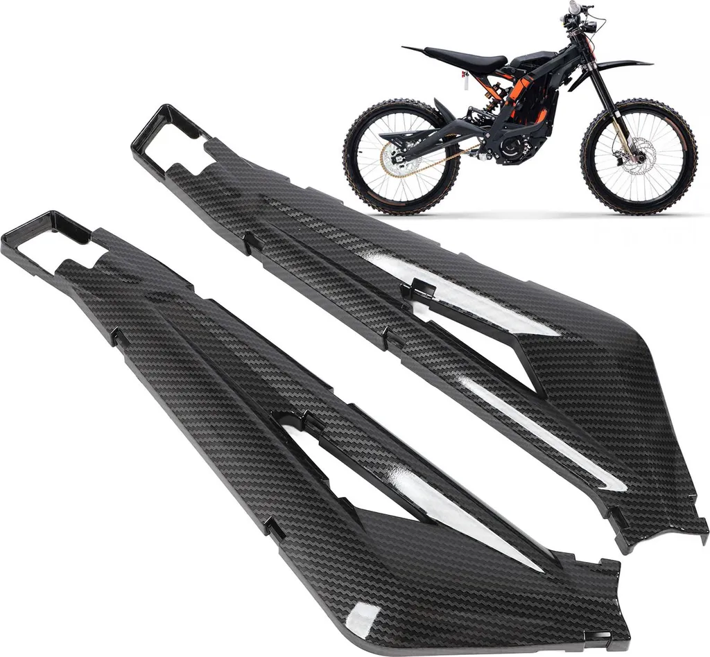 Protection de cadre arrière pour SUR-RON Light Bee X S - Look Carbone