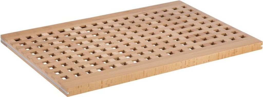 APS 953 Brotschneidebrett BROTSTATION, Buchenholz, 52 x 34 cm, Höhe 2 cm