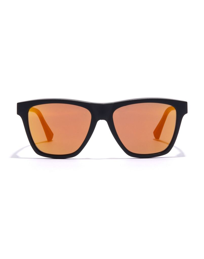Hawkers One LS Raw Uni-Sonnenbrille Schwarz Orange (Ø 54,8 mm)