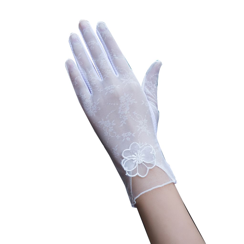 Feine Seidenhandschuhe Fr Alltag Und Reise Uonlytech Premium  Seidenhandschuhe Damen Wei  Leichte Atmungsaktive Sonnenschutz Handschuhe  Elegant & Tragbar Fr Party, Alltag Und Reisen