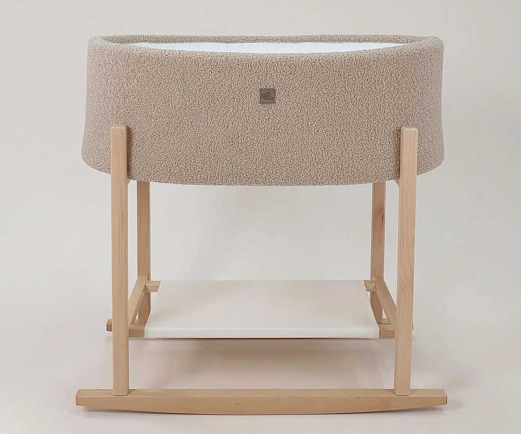 Moseskorb Wiege mit Gestell Moseskorb mit Ständer- Teddy Produktbild 