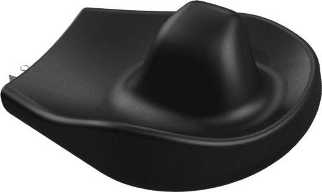 HEMI-System Handauflage mit anatomischem Griff schwarz>>>>rechts