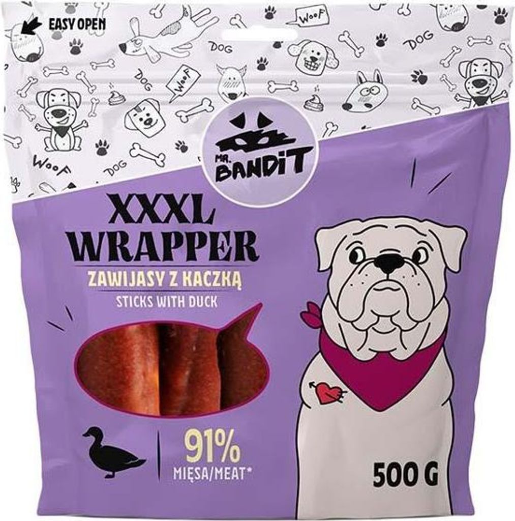 Mr. Bandit - Wrapper XXXL - Enten-Wraps - 500g