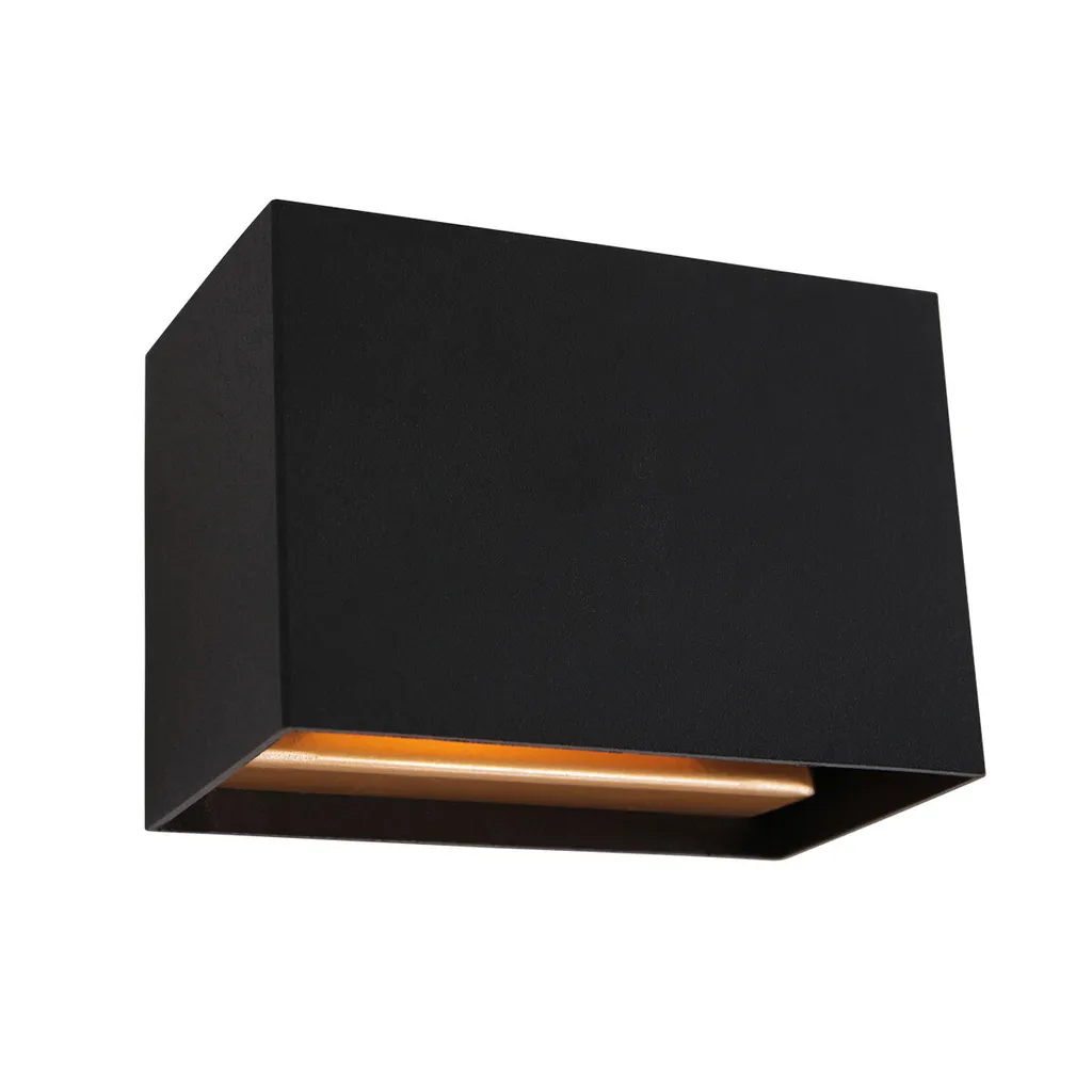 Applique murale compacte noire Muro Steinhauer G9 pour petits espaces
