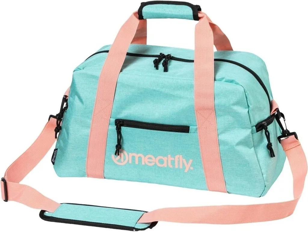 Sac polochon de sport et week-end Meatfly Mavis grand format menthe