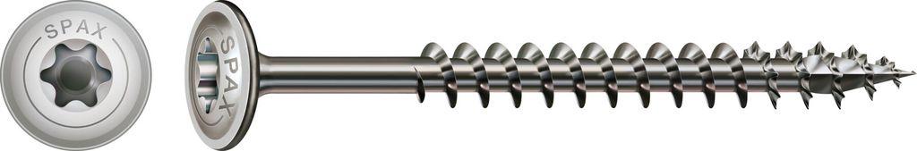 Spax nerezová oceľ 6 x 80 mm kotúčová hlava T-STAR plus s Obrázok produktu 