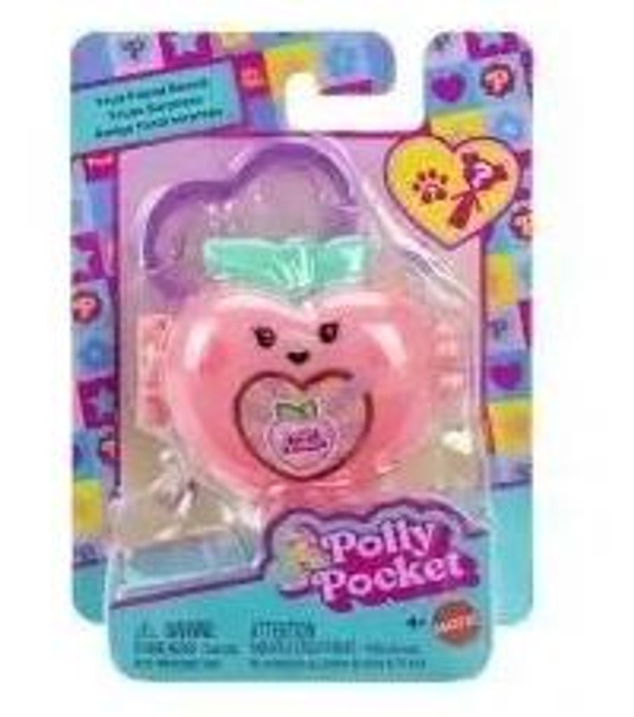 Polly Pocket Fruit Friend Reveal Peach, 4 Jahr(e), 120 mm