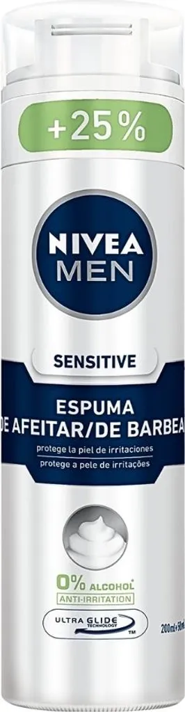 Nivea Men Sensitive Schiuma da Barba 250ml Value Pack 15 Pezzi Offerta - 2