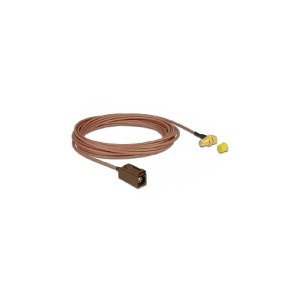 Delock 89683 Cavo Prolunga FAKRA F a SMA 5m - Connessione Stabile