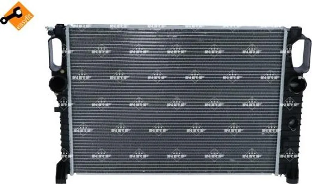 Radiateur moteur NRF 53422 en aluminium robuste pour Classe E et CLS