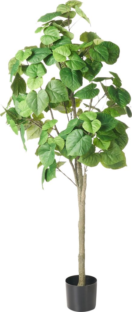 BELIANI Kunstpflanze Ficus Baum Grün 160 cm im Blumentopf Künstlich Indoor Dekoration Wohnaccessoires